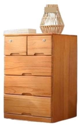YGDYFDC Schließfach Klein Schubladenschrank, Einfacher Moderner Wandschubladen-Aufbewahrungsschrank, Wohnzimmer-Aufbewahrungsschrank, Schubladenschrank Mit Schloss Standschränke(Brown,B)