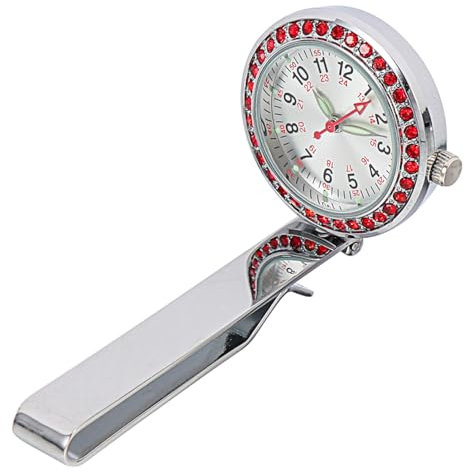 LIFKOME Nurses Pocket Watch wasserdichte Praktische Taschenuhr Für Medizinische Fachkräfte Leicht Und Kompakt Für Krankenschwestern Und Ärzte Nachtleuchtend