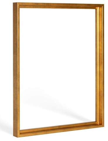 Haak Schattenfugenrahmen Lico 90x180cm Blattgold Selbstmontage Bausatz DIY