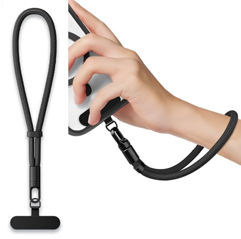 Lamiishop Phone Wrist Strap, Phone Lanyard With Patch, Adjustable Phone Wrist Strap, Mobile Phone Accessories, Phone Lanyards, Mobile Phone Lanyard Anti Loss/Anti Theft