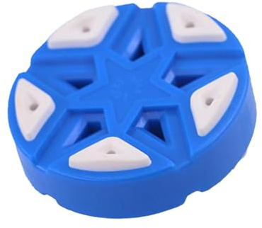 YEJBBUC Inline Roller Hockey Puck Street Hockey Puck per Intrattenimento Giocatore di Hockey Blu 7,6 x 2,6 cm