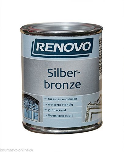 Metallglanzfarbe 125 ml Silberbronze Renovo