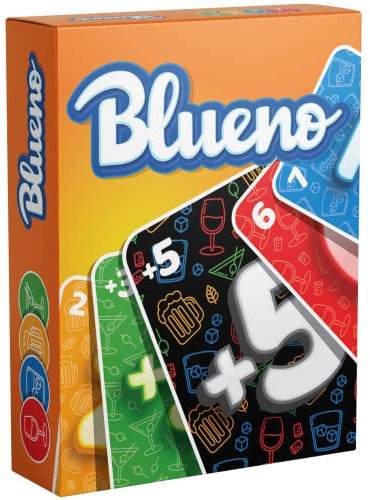 The Tipsy Turtle Blueno Trinkspiel - Trinkspiele für Erwachsene ab 18 - Partyspiel, Saufspiel, Kartenspiel - Alkohol Geschenke zum Geburtstag – Lustige Spiele zum Spieleabend oder Vorglühen