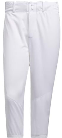 Adidas Pantalones estándar hasta la Rodilla para Hombre, Blanco, 2XL