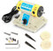 220V/200W Doppelkopf Schleifbock Poliermaschinen 800-10000 U / min Hocheffektive Mini-Drehmaschine Poliermotor Doppelschleifmaschinen