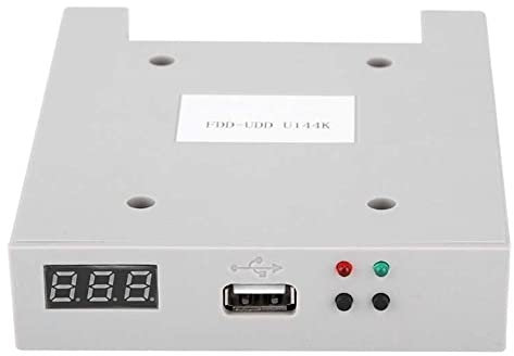 Diskettenlaufwerk-Emulator, FDD-UDD U144K Diskettenlaufwerk 1,44 MB USB-SSD-Emulator für Industriecontroller (GRAU)