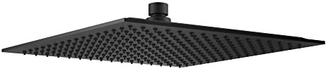 ENKI R47 300mm High Pressure Square Shower Head, Stainless Steel, Rainfall | Anti-Limescale Nozzles, 1-Year Guarantee, Rainfall Shower Head Arm, Replacement Arm, Modern, Easy Install, Bathroom