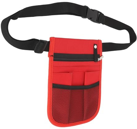 Marsupio da Infermiera, Marsupio da Infermiera con Tracolla Regolabile, Forbici per Bendaggi, Altre Forniture Mediche, Professionisti Medici