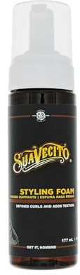 Suavecito Mousse Coiffante pour Hommes Mousse Volumisante Légère Ajoute Du Volume Et Du Contrôle Pour Tous Types De Cheveux Formule Non Croustillante Avec Tenue Moyenne Et Brillance Naturelle 177ml