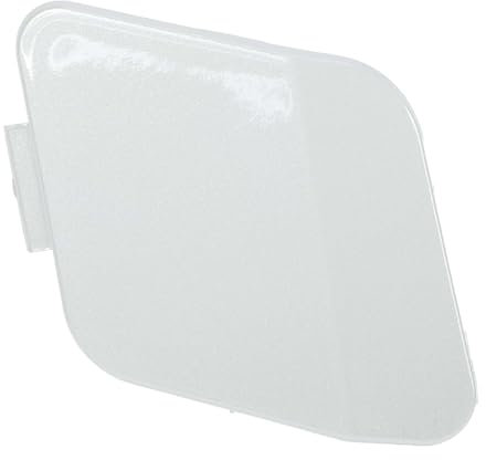 A ABSOPRO Couverture De Crochet De Remorquage De Pare-Chocs Avant De Voiture Couverture De Remorquage Cap Blanc Minéral Convient Pour Bmw Série 1 F20 F21 M-Sport No.51118053828 - Pack De 1