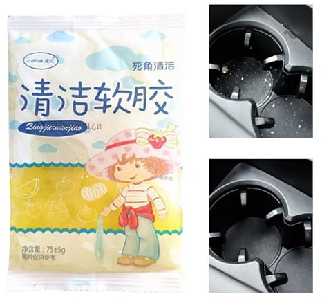 Gel per la pulizia 'auto, detergente antipolvere per tastiera, detergente per slime automatico, gel per dettagli interni, detergente per gel, pulizia efficiente: materiale innocuo per auto,