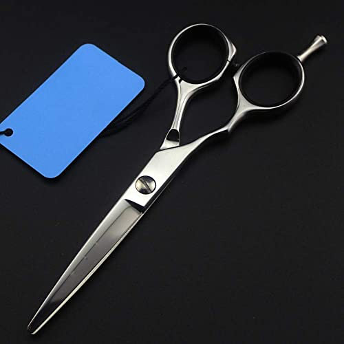 GZSLKSCD Linkshänder-Scheren-Haarschnitt-Set, Friseurwerkzeuge, Effilierscheren-Set für den Heimhaarschnitt (Einzelzahnschere 6 Zoll) (Einzelzahnschere 6 Zoll)