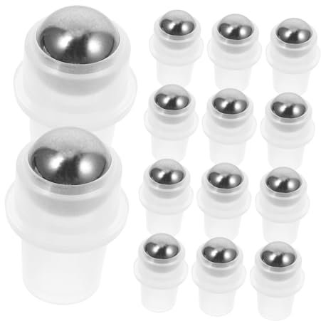 Healeved 20stücke Teiliges Edelstahl Roller Ball Ersatzroller Für Ätherische Öle Auslaufsicher Langlebig Passend Für Nachfüllbare Flaschen Einfache Montage Vielseitig Für Zuhause Büro Spa g