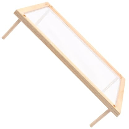 LIXSAZSE Noodle Dryer Stands Wooden Grid Pastas Vanilla Flowers Herbs Drying Rack Noodle Dryer Noodle Stand Noodle Drying Racks