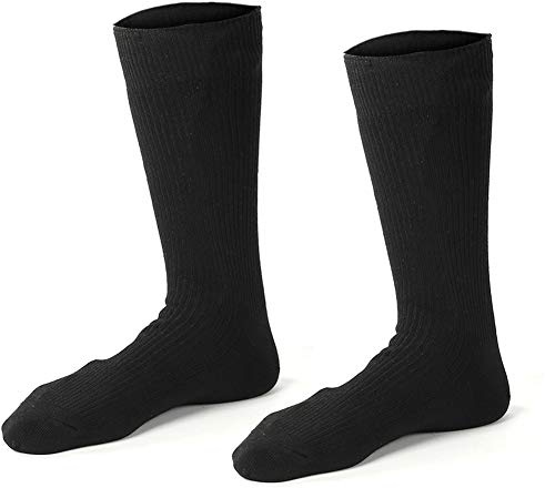 EMUKOEP Calcetines para Niños Calcetín Térmico con Batería 18 × 11 × 6 Calcetines Eléctricos Batería Invierno Esquí Al Aire Libre Calor Gruesos para Hombres y Mujeres