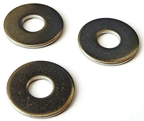 100 Stück Unterlegscheiben DIN 9021-4,3mm für M4 - große Form - A2 Edelstahl - Beilagscheiben - V2A (100, für M4)
