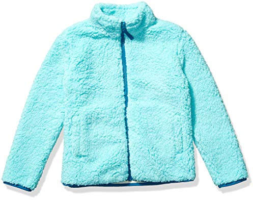 Amazon Essentials Giacca con Cerniera Integrale in Pile Sherpa Bambine e ragazze