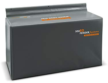 seaEQ YACHTSPORT EQUIPPED Stegfender-Hafenfender WP 90-50-30 dunkelgrau