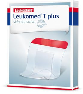 Leukoplast Leukomed T Plus Skin Sensitive Cerotto Medicazione 8 x 15 cm, 5 Pezzi