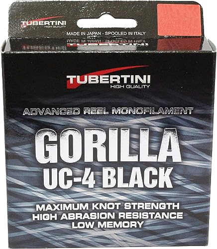 Tubertini UC 4 Lenza “Gorilla” 350 m – Monofilo per Pesca alla Trota, 0.25mm