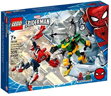 LEGO Mech-Duell MechDuell zwischen Spider-Man SpiderMan & Doctor Octopus (76198)