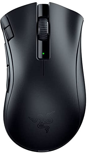 Razer USB DeathAdder V2 X Hyperspeed: Award-Winning Ergonomic Design - 235hr Battery Life - 7 Programmable Buttons (Renewed)