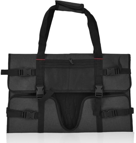 HERCHR Borsa da trasporto per monitor di computer di casa, Custodia Protettiva Portatile Borsa da Trasporto per Schermi e Monitor LCD da 24 Pollici, Impermeabile, A prova di shock