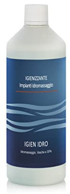 WILMIR SRL IGIEN IDRO 1 Lt, Igenizzante, Detergente e Sgrassante per vasche idromassaggio, Jacuzzi, Teuco, Albatros ECC.