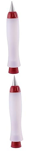 Cabilock Lot De 2 Stylos À Chocolat Pour Pâtisserie Crème Plaque En Silicone Pour Écrire Décoration De Gâteaux Outil De Cuisson En Silicone Adapté Aux Garçons Et Aux Filles