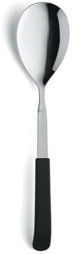 AMEFA Cuchara para servir de buffet de acero inoxidable 18/10, apta para lavavajillas, satinada