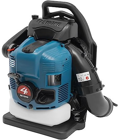 Backpack Leaf Blower 75.6cc 4-Stroke Petrol Blower 7000r/min 498ft ³/s High Air Volume Garden Blowers for Sweeping Leaf Lawn Sand Gravel Snow