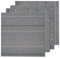 tonchean 20 azulejos de moqueta de 50 x 50 cm, baldosas de moqueta autocolocadas, resistentes, antideslizantes, para el hogar, la oficina y el comercio, gris (5 ㎡)