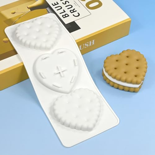 mostsom Stampo in Silicone per Mousse, Stampi per Cuore d'Amore, Stampo in Silicone per Torta di Mousse, Stampo in Silicone per Sapone, Stampo per Cioccolato Fai-da-Te, Stampo per Dessert, Stampo per