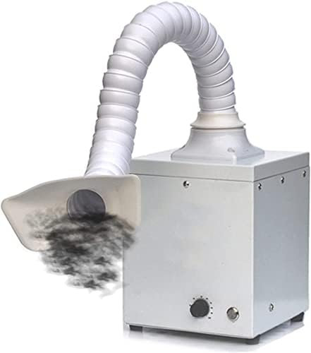 Welding Fume Extractor - 3 Layer Filtration System for Industrial Air Extraction - Solder Fume Eliminator for Craft Manufacturing