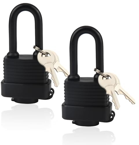 Candados Misma Llave 2 Piezas Candados de Seguridad Largo 40mm Candado