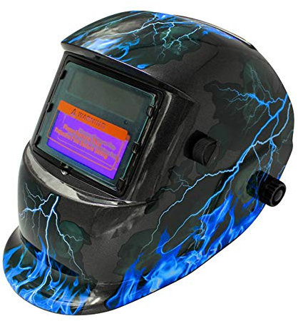 Auto Darkening Welding Helmet Solar Powered Welding Helmet Mask Lightning