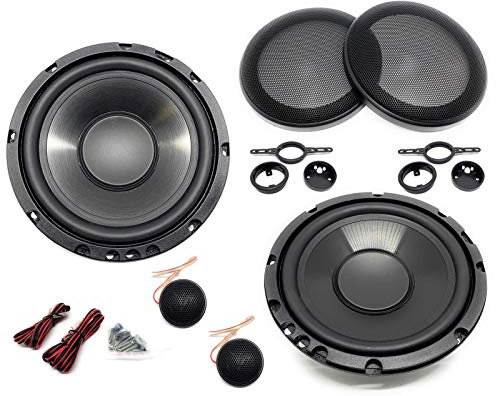 Sound Way Kit Autoradio Casse Auto, Altoparlanti Universali Auto 2 Vie 16.5 cm, 120 Watt