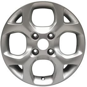 Ford Original Leichtmetallrad 15 4-Speichen-Y-Design, Silber