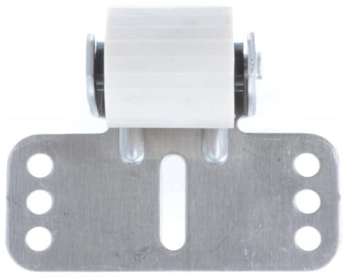 cyclingcolors Guida grembiule per tapparella in acciaio con ruota in PVC avvitata spessore 32mm interasse 65mm Tenda Avvolgibile Finestra Svolgitore Cassone Carpenteria