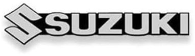SJSHOPS Auto Emblem für Suzuki,Auto Buchstaben Logo Buchstaben 3D Aufkleber,Auto Emblem Logo Aufkleber 3D Metall Emblem Auto Aufkleber,Aufkleber Mit Autologo