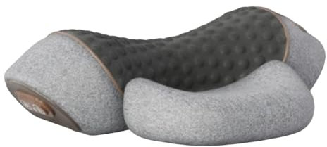 Necline® Sleep Massager Nacken, Nackenmassagegerät - Nackentraktion Schulterkorrektor Für Schmerzlinderung Tiefes Gewebe (Hellgrau)