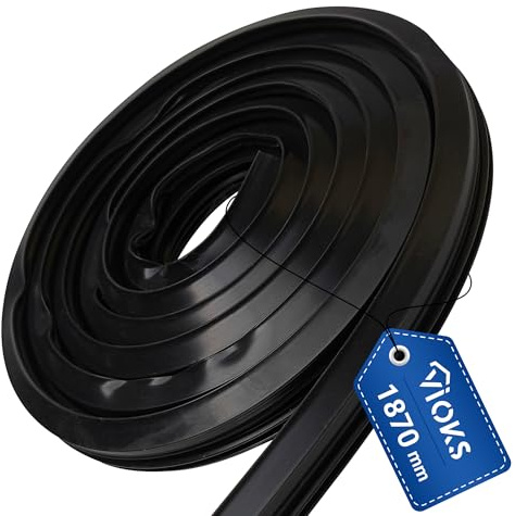 VIOKS dörrtätning diskmaskin 1,87 m ersättning för Bosch Siеmens 00263096 263096 – gummitätning 3-sidig för diskmaskin diskmaskin Avantixx extra klass Logixx Classixx Maxx Silence iQ100 iQ300