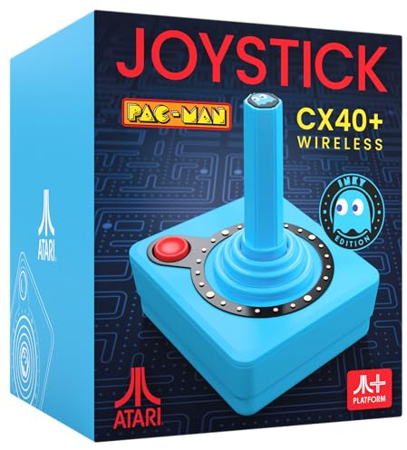 Pac-Man CX-40+ Wireless Joystick Blue