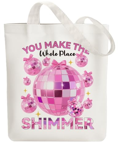 ANATTASOUL Baumwolltasche Personalisiert mit Elemente, Leinwand Geschenk Tragetasche für Damen Freundin Mama Schwestern Ehefrau Geburtstag, Muttertag Tasche