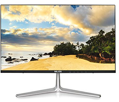Nilox nxmmips240001 Monitor de 24 (IPS LED, FullHD, VGA/HDMI, Frameless, 350 ANSI lúmenes, Negro