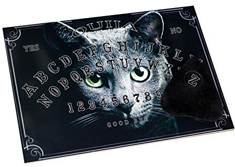 Planche A4 en bois Chat Ouija Spirit pour adulte et planchette Ghost Spirit parlant