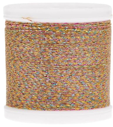 Stickgarn - Metallfarbe - Regenbogen gelb
