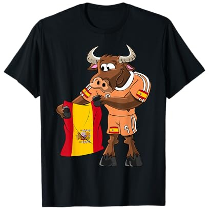 Espagne Fan Taureau T-Shirt