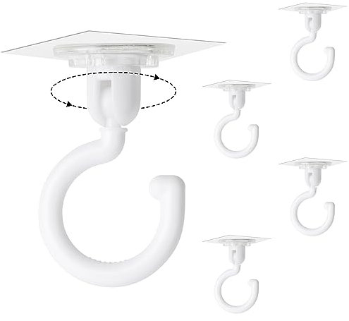 Weysoo Klebehaken Extra Stark, 4 Stück Haken Selbstklebend, Selbstklebende Haken Transparent, Wandhaken Selbstklebend, Haken Ohne Bohren, Klebehaken Decke für Bad Küche Büro Schlafzimmer