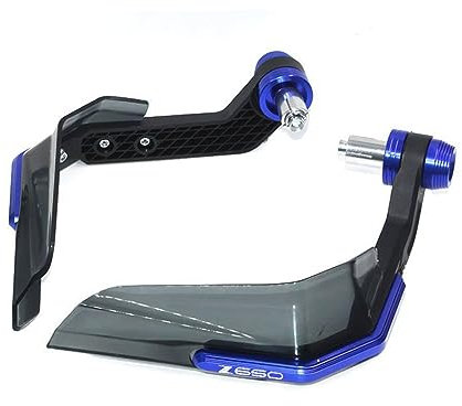 Motorrad Bremskupplung Hebelschützer Für Kawasaki Z 650 Z650 2017 -2021 2022 Z650 Motorrad Handprotektoren Lenker Windschutzscheibe Hand Kupplung Bremshebel Schutz ( Farbe : 3 , Größe : With logo )